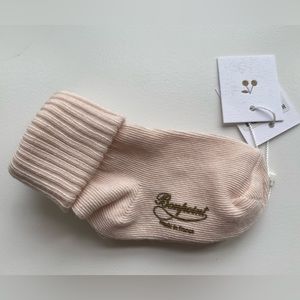 NWT BONPOINT Light Pink Socks - Size 12M